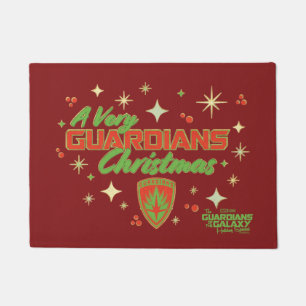 Guardians of the Galaxy Holiday Christmas Wishes Doormat