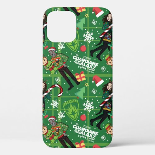 Guardians of the Galaxy Holiday Drax  Mantis iPhone 12 Case