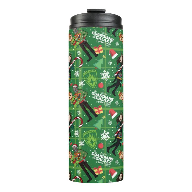 Guardians of the Galaxy Holiday Drax & Mantis Thermal Tumbler (Front)