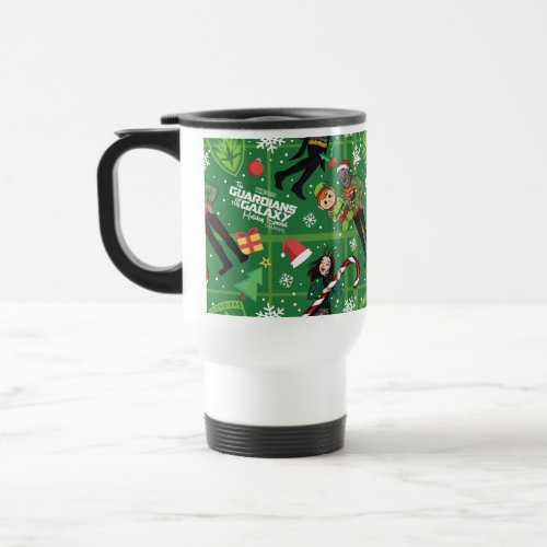 Guardians of the Galaxy Holiday Drax  Mantis Travel Mug