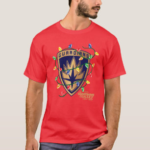Guardians of the Galaxy Holiday Logo & Lights T-Shirt