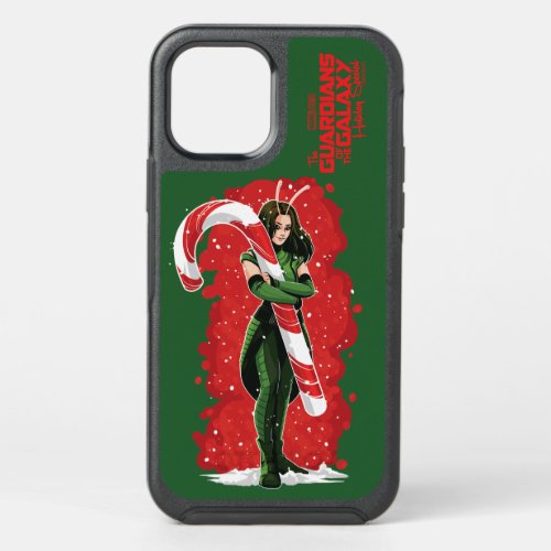 Guardians of the Galaxy Holiday Mantis Candy Cane OtterBox Symmetry iPhone 12 Case