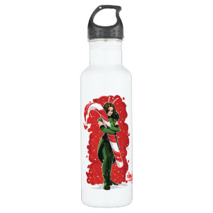 Guardians of the Galaxy Holiday Mantis Candy Cane Stainless Steel Water Bottle
