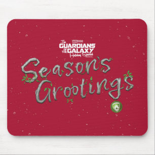 Guardians of the Galaxy Holiday Season's Grootings Mouse Pad