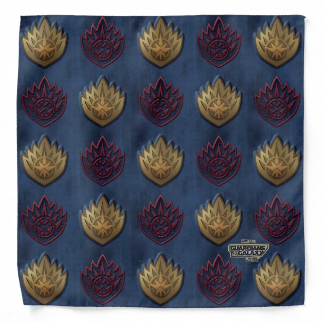 Guardians of the Galaxy Insignia Pattern Bandana (Front)