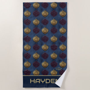 Guardians of the Galaxy Insignia Pattern Beach Towel