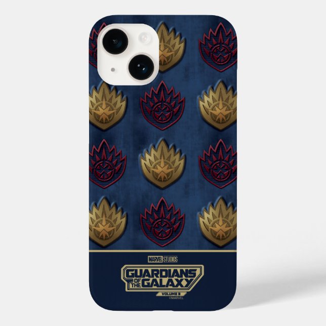 Guardians of the Galaxy Insignia Pattern Case-Mate iPhone Case (Back)