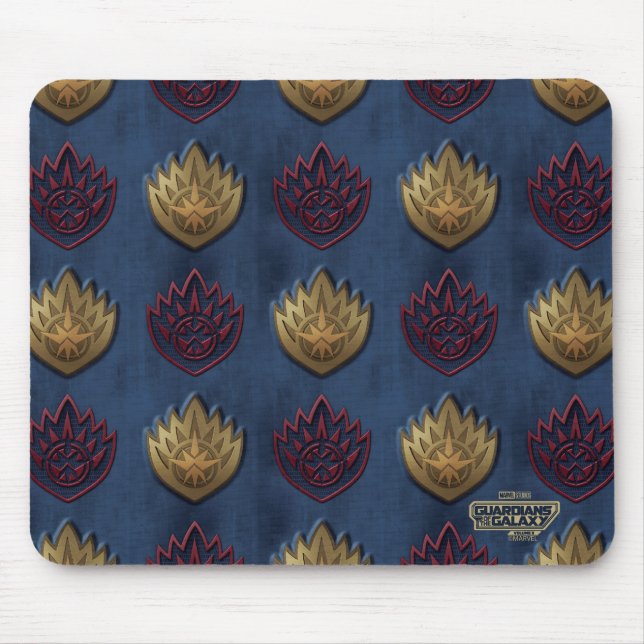 Guardians of the Galaxy Insignia Pattern Mouse Pad (Front)