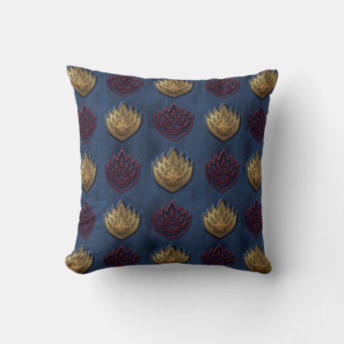 Guardians of the Galaxy Insignia Pattern Throw Pillow