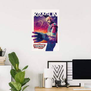Guardians of the Galaxy Kraglin Character Poster