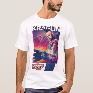 Guardians of the Galaxy Kraglin Character Poster T-Shirt