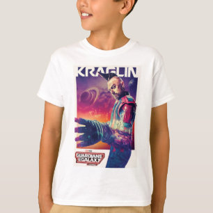 Guardians of the Galaxy Kraglin Character Poster T-Shirt