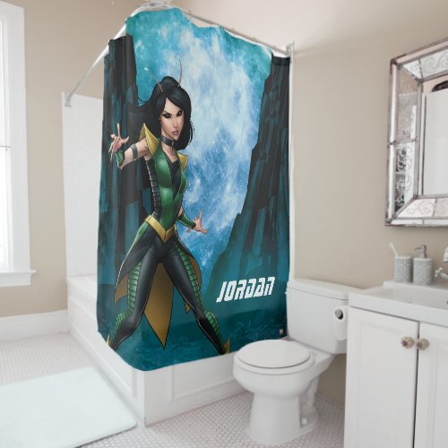 Guardians of the Galaxy  Mantis Character Art Shower Curtain