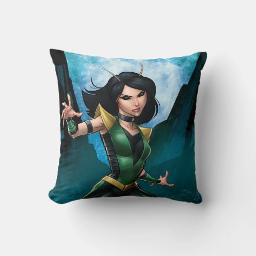 Guardians of the Galaxy  Mantis Character Art Throw Pillow