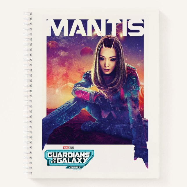 Guardians of the Galaxy Mantis Character Poster Notebook (Front)