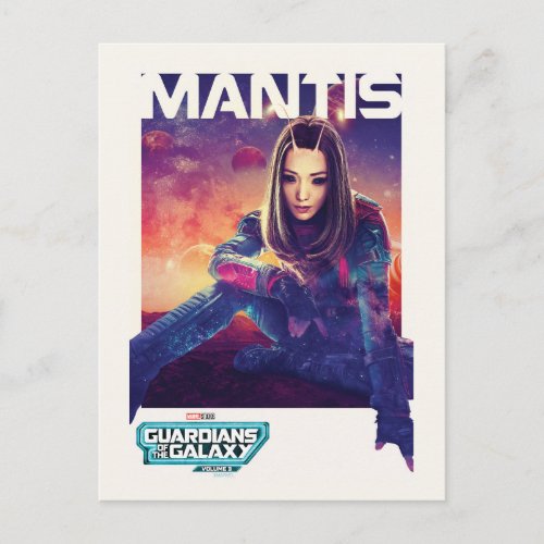 Guardians of the Galaxy Mantis Character Poster Postcard