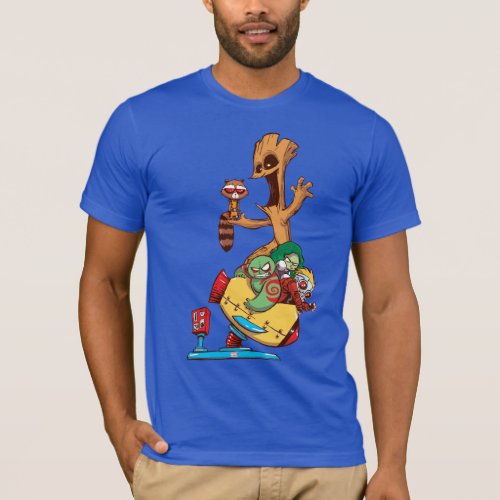 Guardians of the Galaxy  Mechanical Rocket Ride T_Shirt