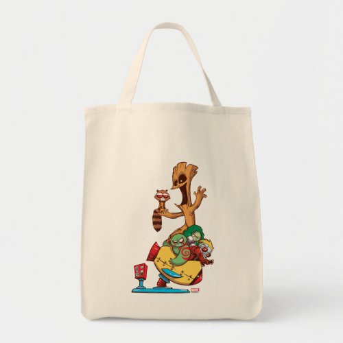 Guardians of the Galaxy  Mechanical Rocket Ride Tote Bag