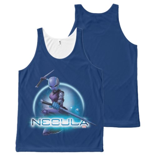 Guardians of the Galaxy  Nebula Character Badge All_Over_Print Tank Top