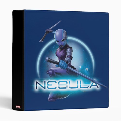 Guardians of the Galaxy  Nebula Character Badge Binder