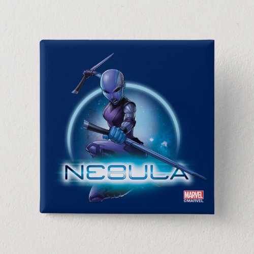 Guardians of the Galaxy  Nebula Character Badge Button
