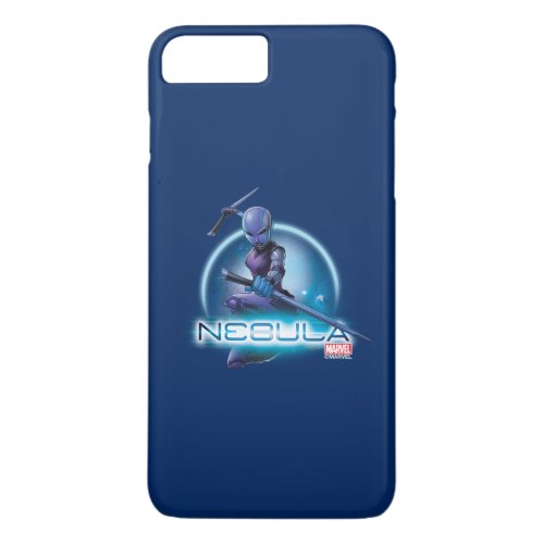 Guardians of the Galaxy  Nebula Character Badge iPhone 8 Plus7 Plus Case