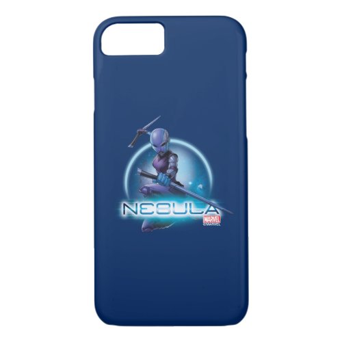 Guardians of the Galaxy  Nebula Character Badge iPhone 87 Case