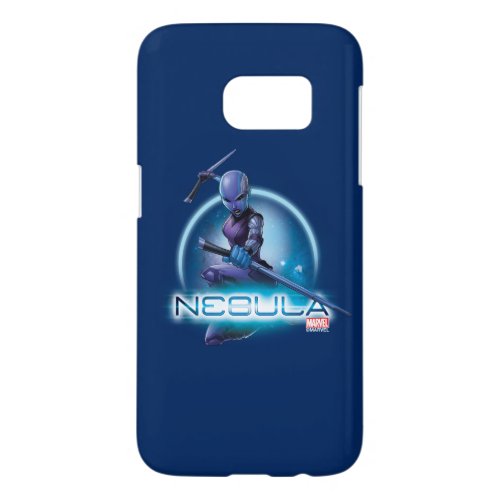 Guardians of the Galaxy  Nebula Character Badge Samsung Galaxy S7 Case