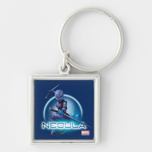 Guardians of the Galaxy  Nebula Character Badge Keychain