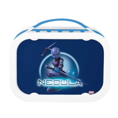 Guardians of the Galaxy  Nebula Character Badge Lunch Box