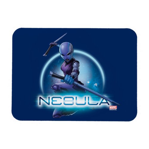 Guardians of the Galaxy  Nebula Character Badge Magnet