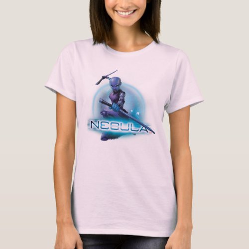 Guardians of the Galaxy  Nebula Character Badge T_Shirt