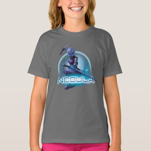 Guardians of the Galaxy  Nebula Character Badge T_Shirt