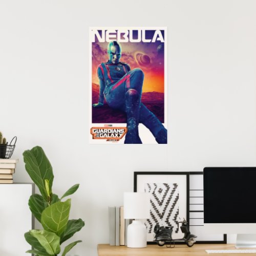 Guardians of the Galaxy Nebula Character Poster