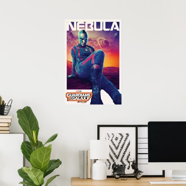 Guardians of the Galaxy Nebula Character Poster (Home Office)