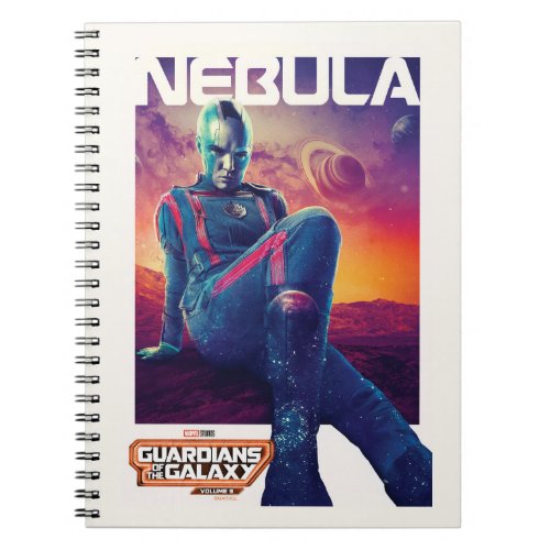 Guardians of the Galaxy Nebula Character Poster Notebook