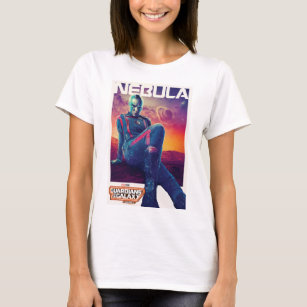 Guardians of the Galaxy Nebula Character Poster T-Shirt