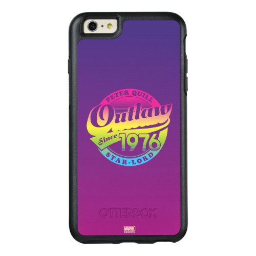 Guardians of the Galaxy  Outlaw Since 1976 OtterBox iPhone 66s Plus Case