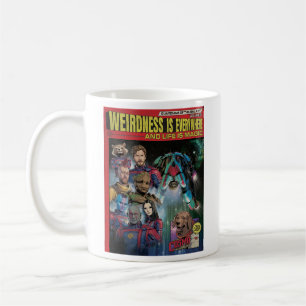 Guardians of the Galaxy Retro Comic Book Homage Coffee Mug