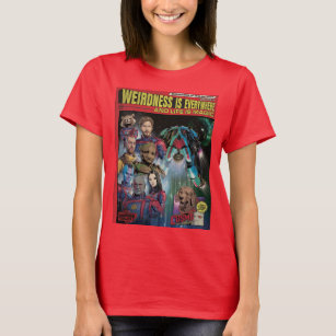 Guardians of the Galaxy Retro Comic Book Homage T-Shirt