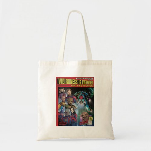 Guardians of the Galaxy Retro Comic Book Homage Tote Bag