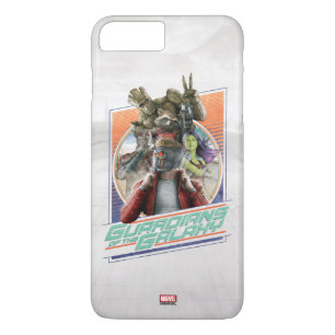 Guardians of the Galaxy Retro Crew Art iPhone 8 Plus/7 Plus Case