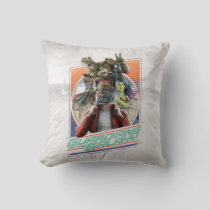 Guardians of the Galaxy | Retro Crew Art Throw Pillow