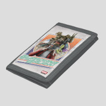 Guardians of the Galaxy | Retro Crew Art Tri-fold Wallet