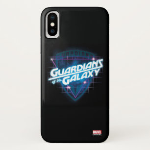 Guardians of the Galaxy   Retro Logo iPhone X Case