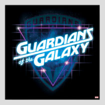 Guardians of the Galaxy | Retro Logo Poster