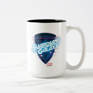 Guardians of the Galaxy | Retro Logo Two-Tone Coffee Mug
