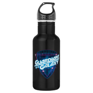 Guardians of the Galaxy   Retro Logo Water Bottle
