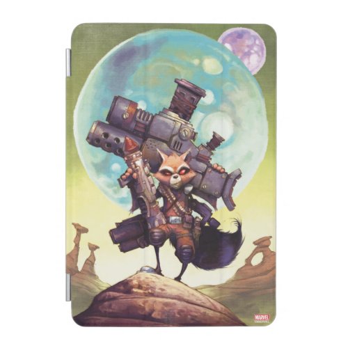 Guardians of the Galaxy  Rocket Armed  Ready iPad Mini Cover