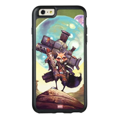 Guardians of the Galaxy  Rocket Armed  Ready OtterBox iPhone 66s Plus Case